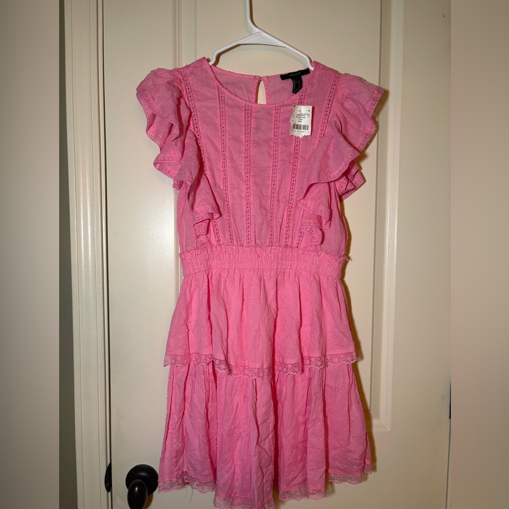 Forever 21 Pink Ruffle Dress for Kids